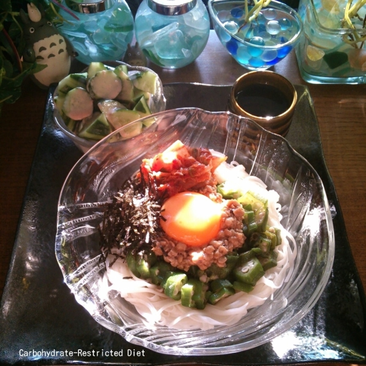 糖質制限 糖質0麺で低糖質 ピリ辛ネバネバうどん レシピ 作り方 By Maru San 楽天レシピ 糖質制限 糖質0麺で低糖質 ピリ辛ネバネバうどん レシピ 作り方 By Maru San 楽天レシピ